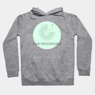 Affirmation Collection - I Am Unstoppable (Green) Hoodie